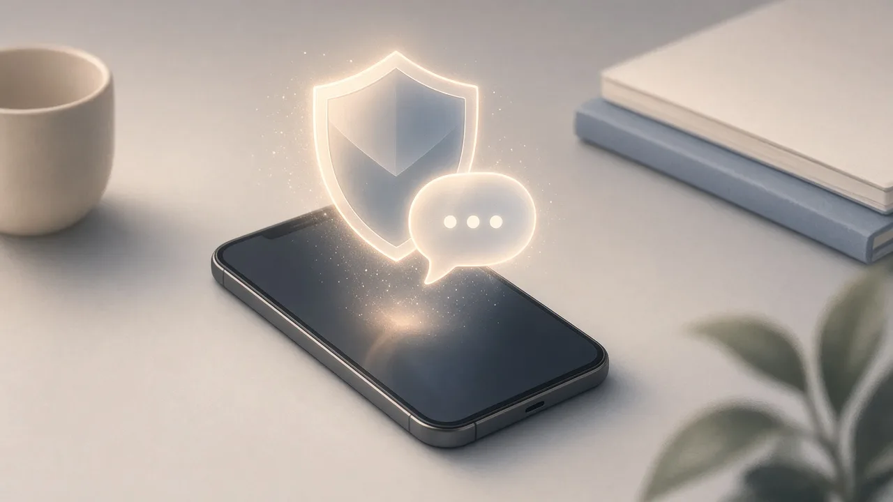Abstract illustration for: SpaceXAI launches Grok for Intune, a managed iOS app for businesses
